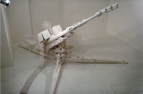 Зенитная автоматическая пушка Oerlikon.