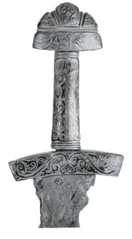 Рукоять древнего русского меча